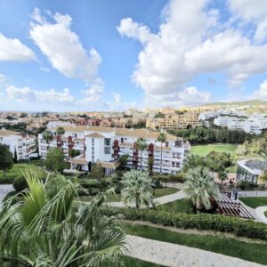 Widok na apartamenty i panoramę Costa del Sol