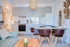 Salon z aneksem kuchennym – Apartament 2